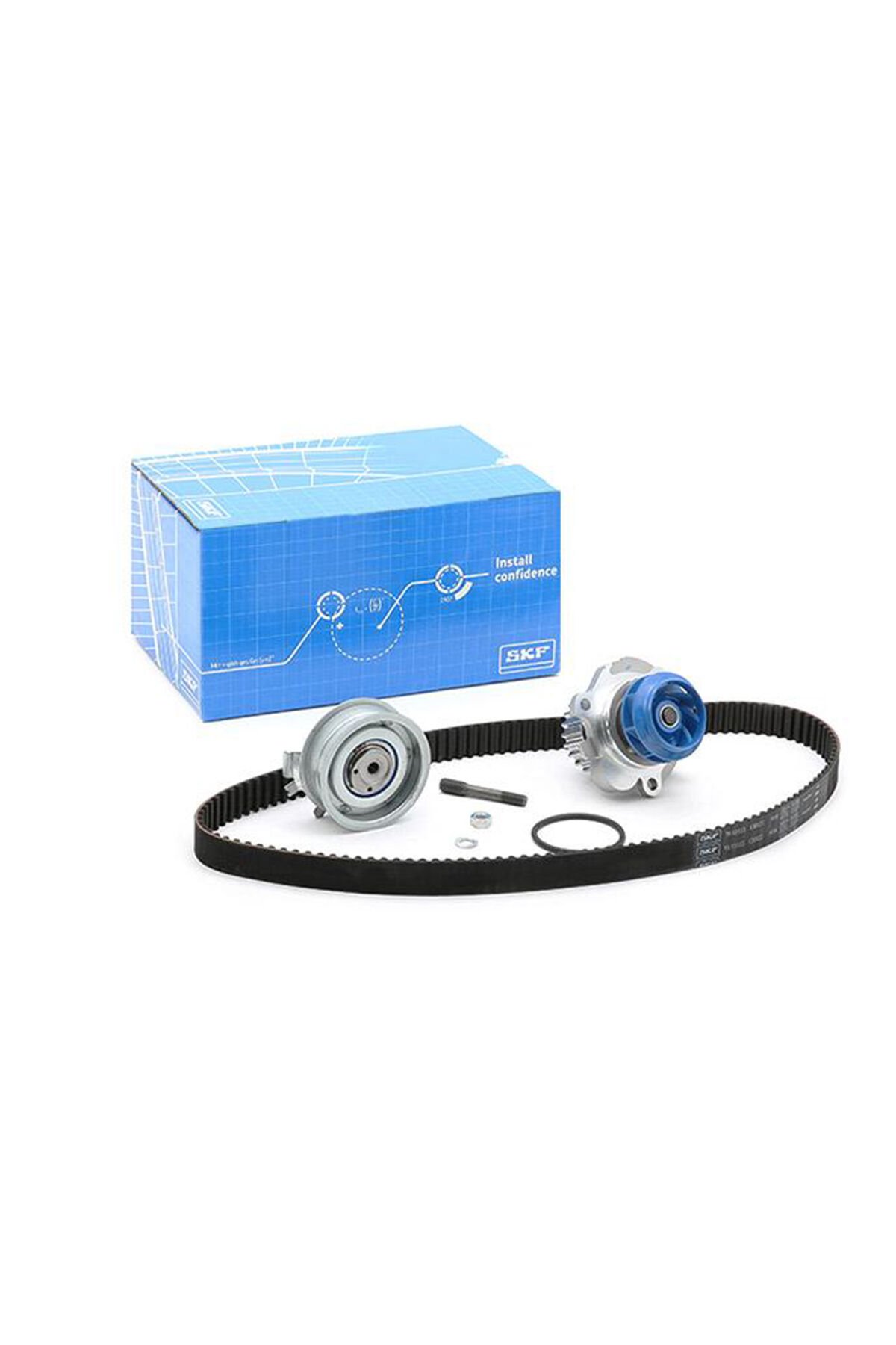 Skoda Octavia 1.6 Benzinli Triger ve Devirdaim Seti 1998-2008 SKF