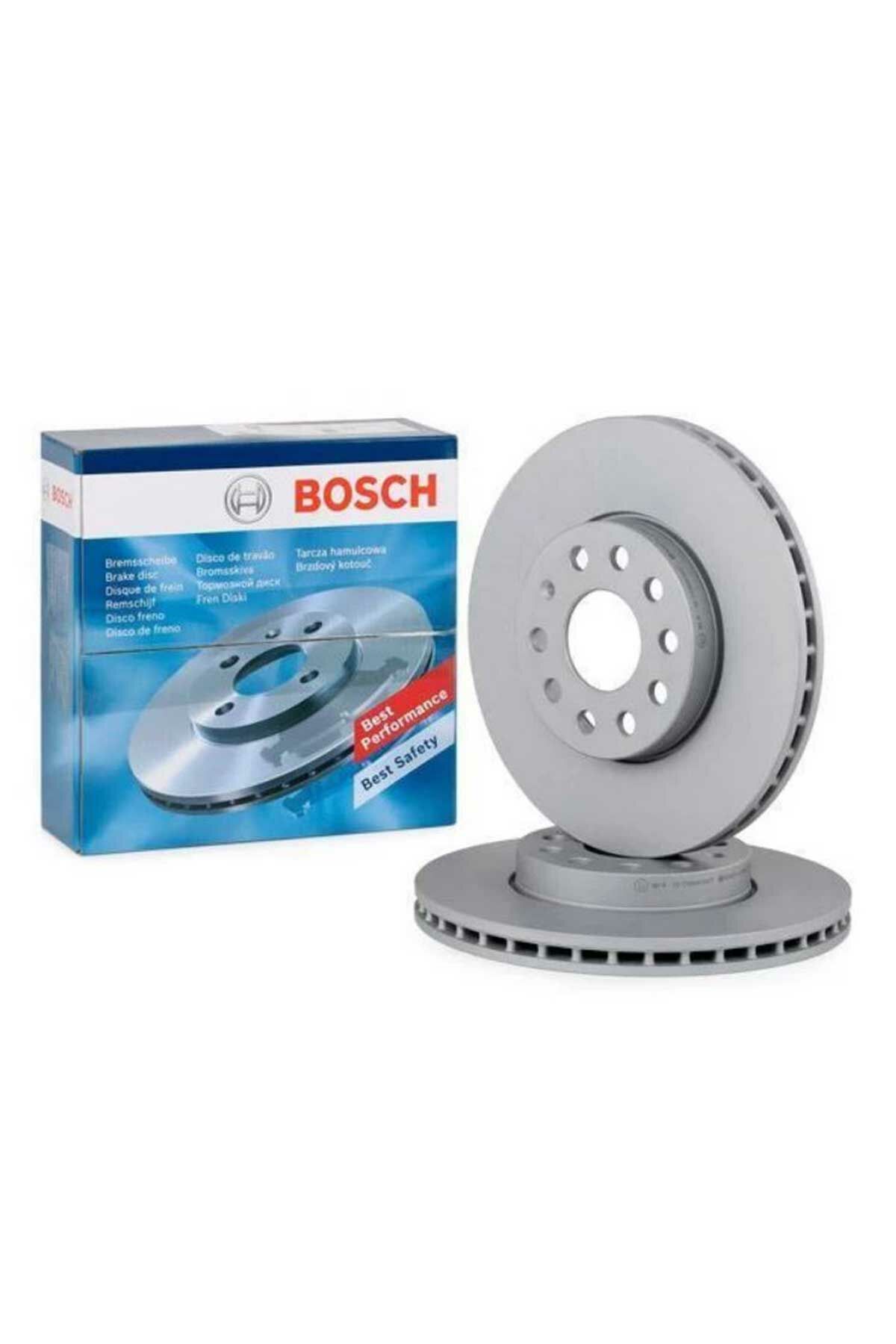 Peugeot 206 Ön Fren Diski 1999-2011 Bosch Takım 2 Adet 283mm