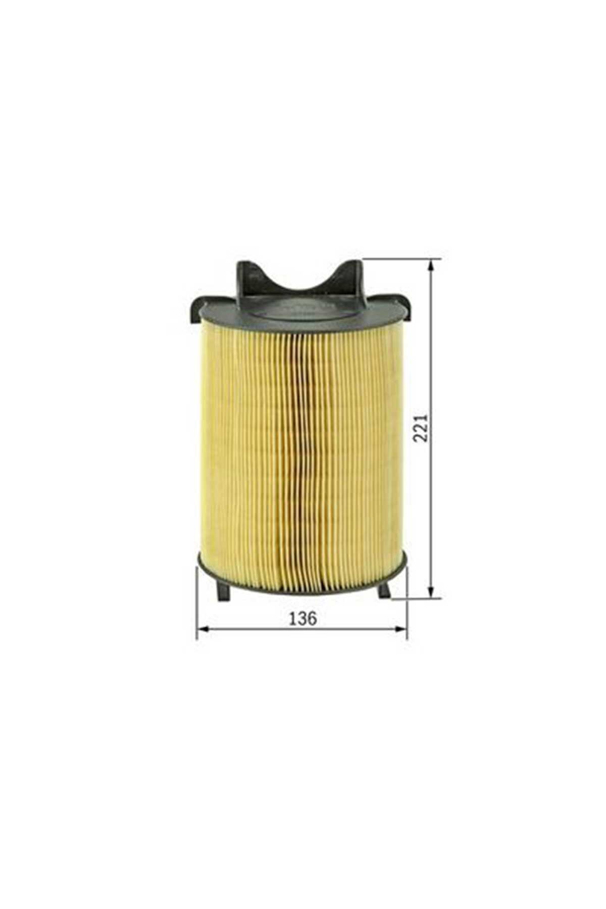 VW Golf 6 1.4 TSI CAX Hava Filtresi 2009-2012 Bosch
