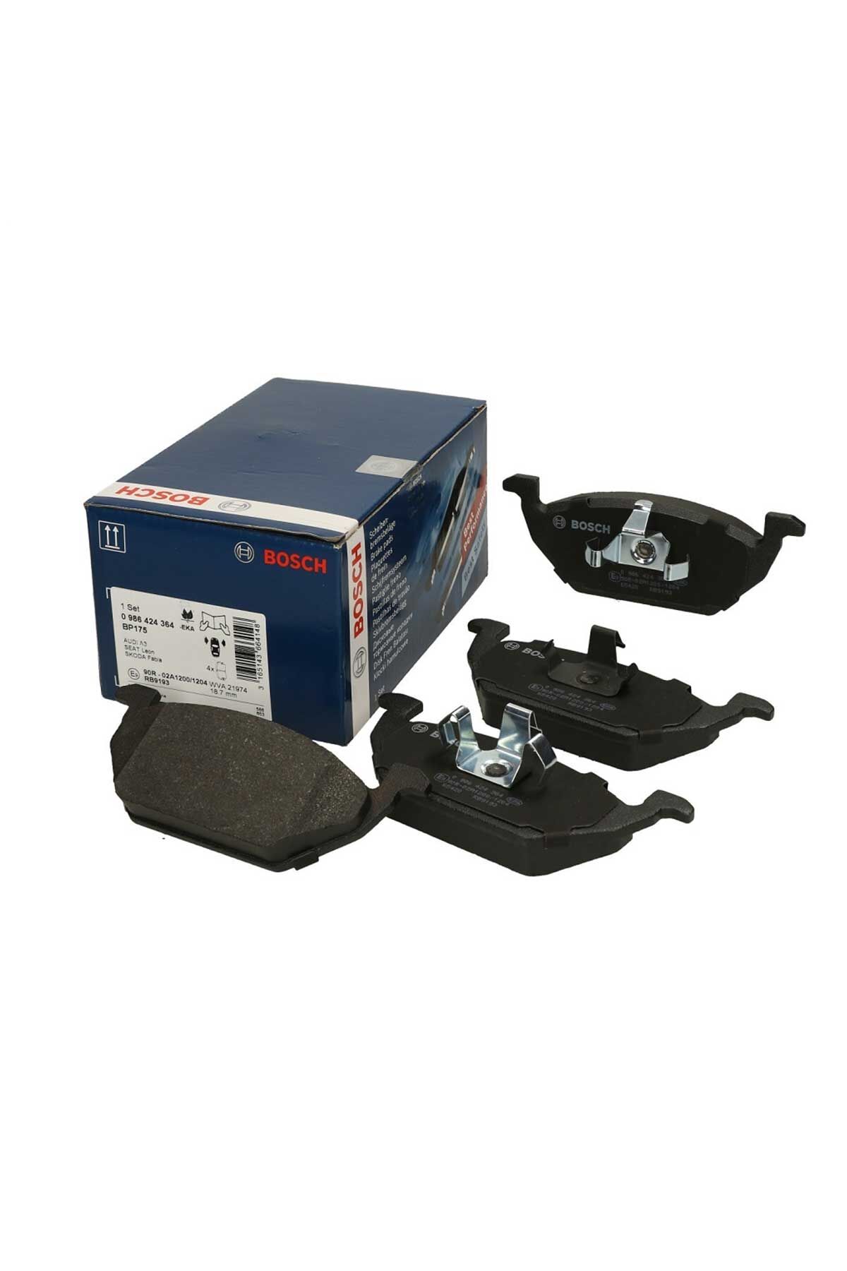 VW Golf 4 Ön Fren Balatası 1998-2005 Bosch Takım 0986424364